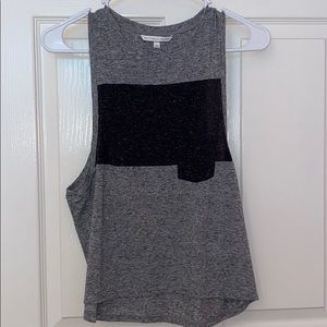 Grey Victoria’s Secret workout/lounge top